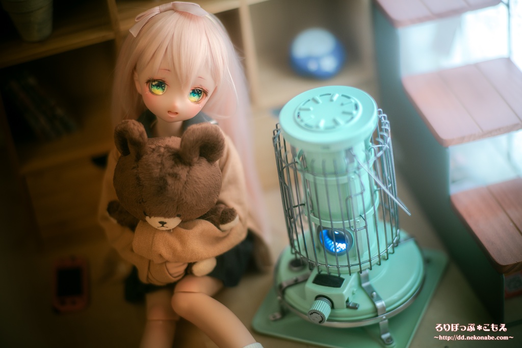 [再販未定]レジン製 ドール用 1/3 石油ストーブ モデル