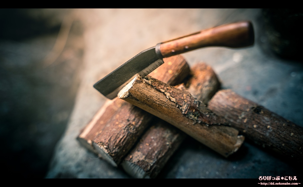 レジン製ドール用 1/3 鉈 モデル