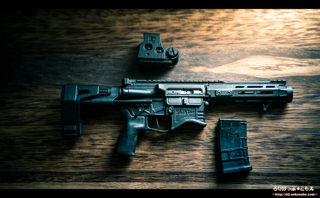 レジン製ドール用1/3 AR15シリーズ アクセサリー モデル