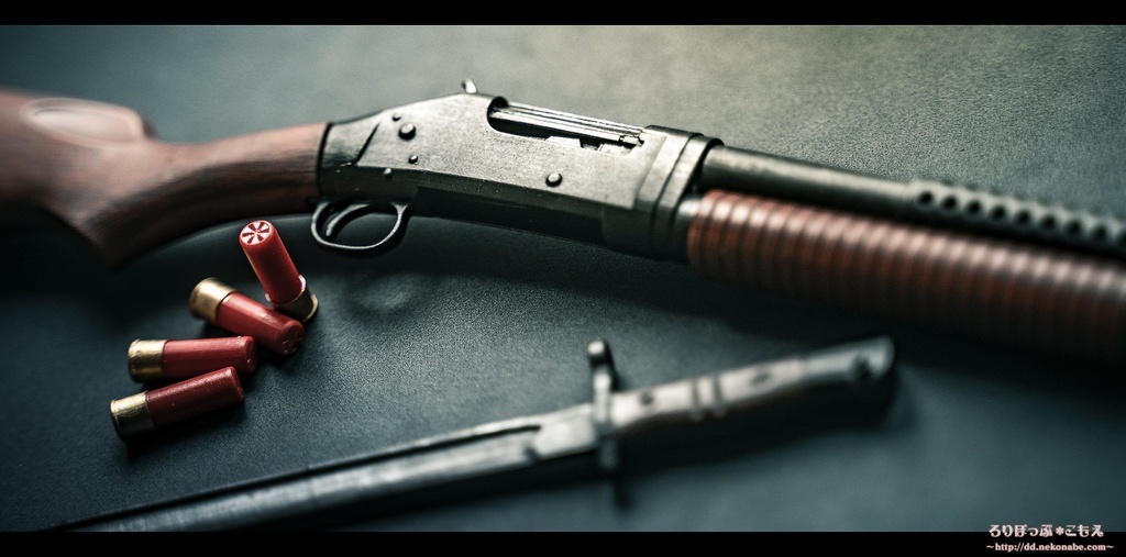 レジン製ドール用1/3 ウィンチェスターM1897モデル