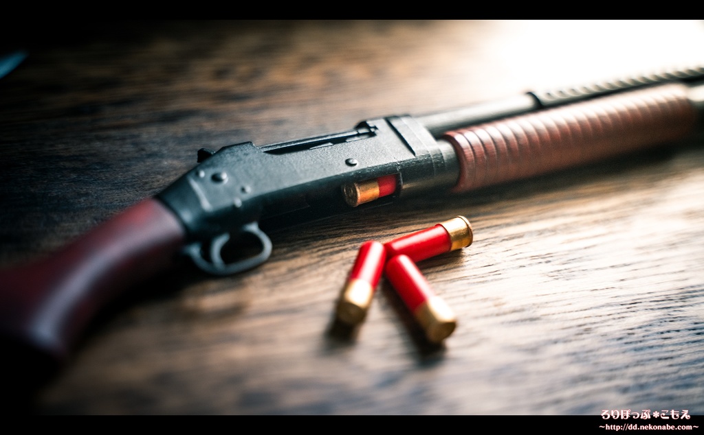 レジン製ドール用1/3 ウィンチェスターM1897 アクセサリー モデル