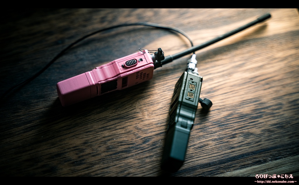 レジン製ドール用1/3 ミリタリートランシーバー モデル