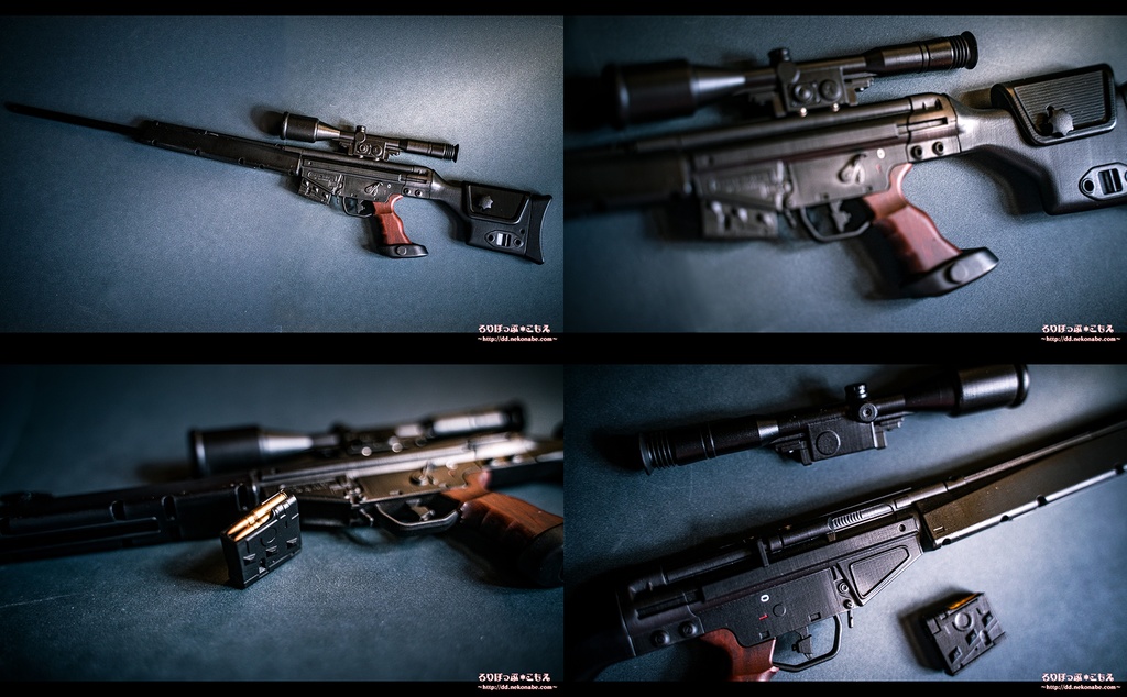 レジン製ドール用1/3 PSG-1 モデル