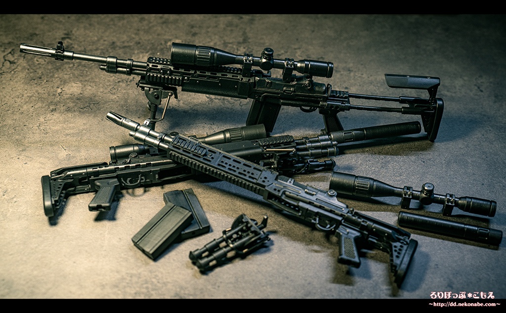 レジン製ドール用1/3 M14 EBR モデル