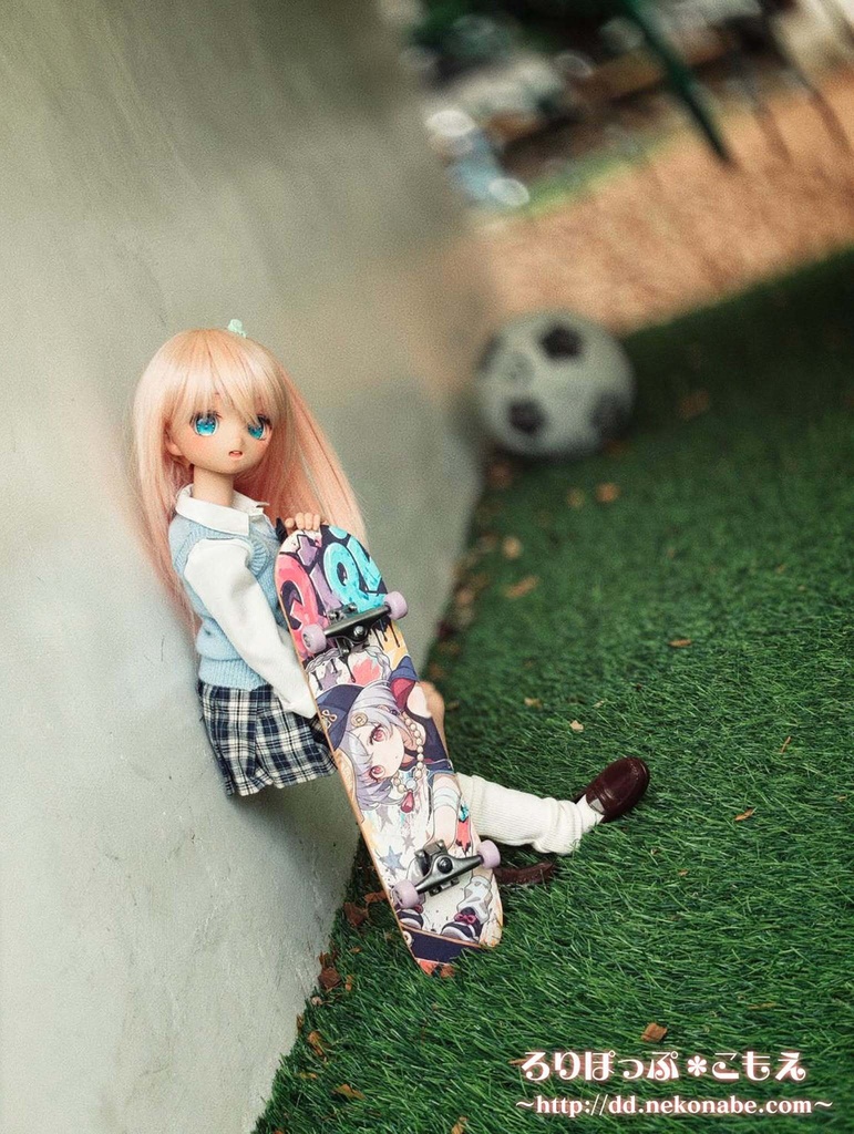 レジン製ドール用1/3 スケートボード
