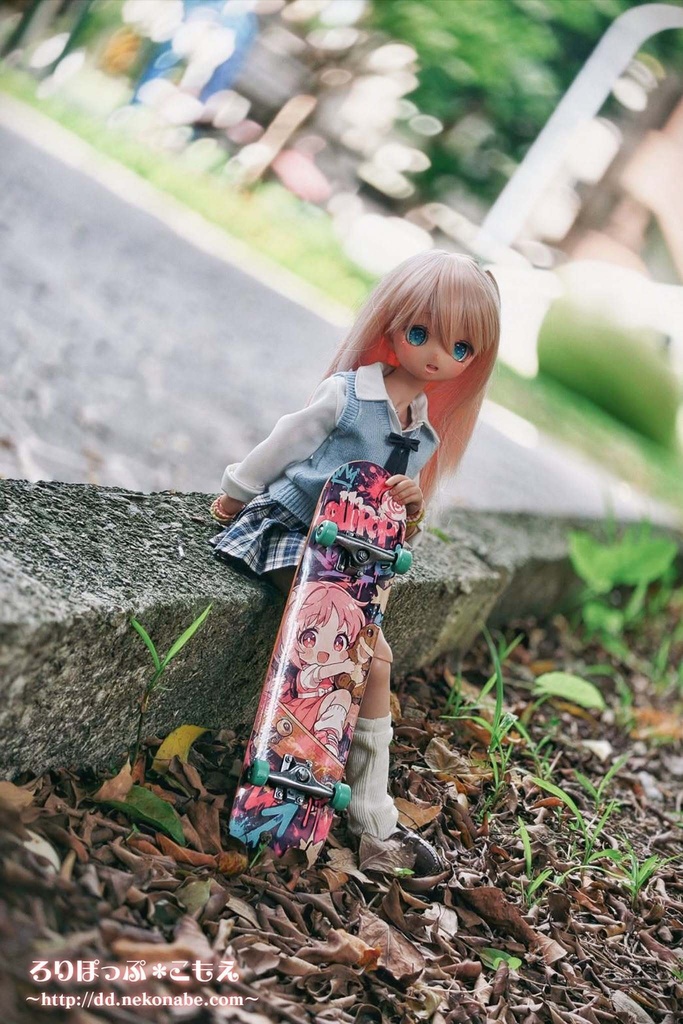レジン製ドール用1/3 スケートボード