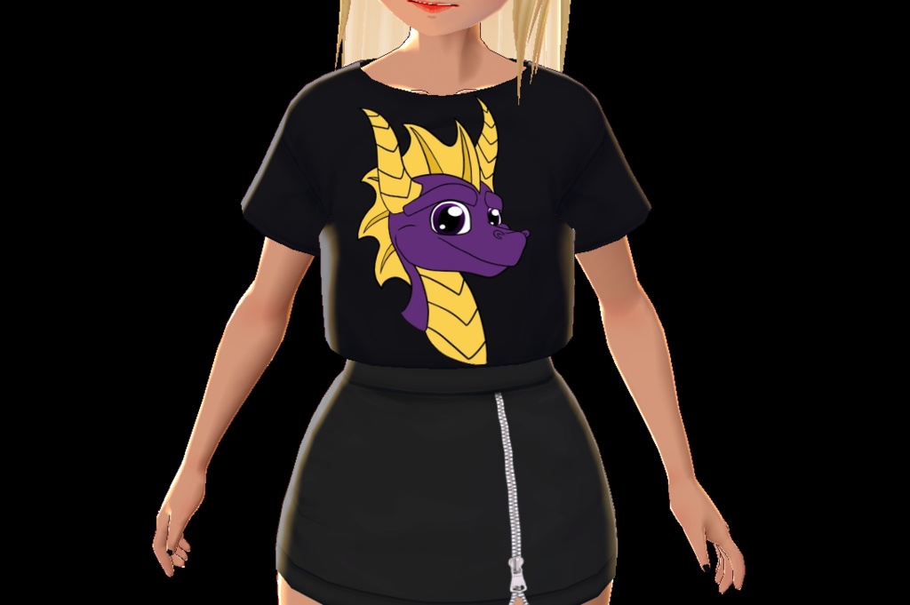 Cropped T-Shirts | Free [VROID]