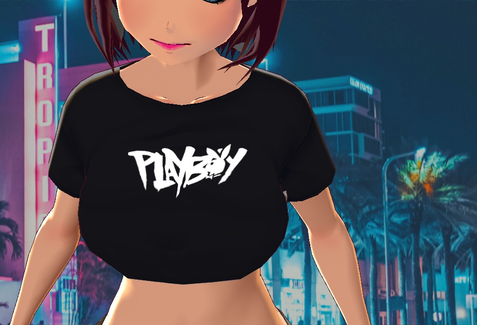 Playboy Mini T-Shirt | Free [VROID]