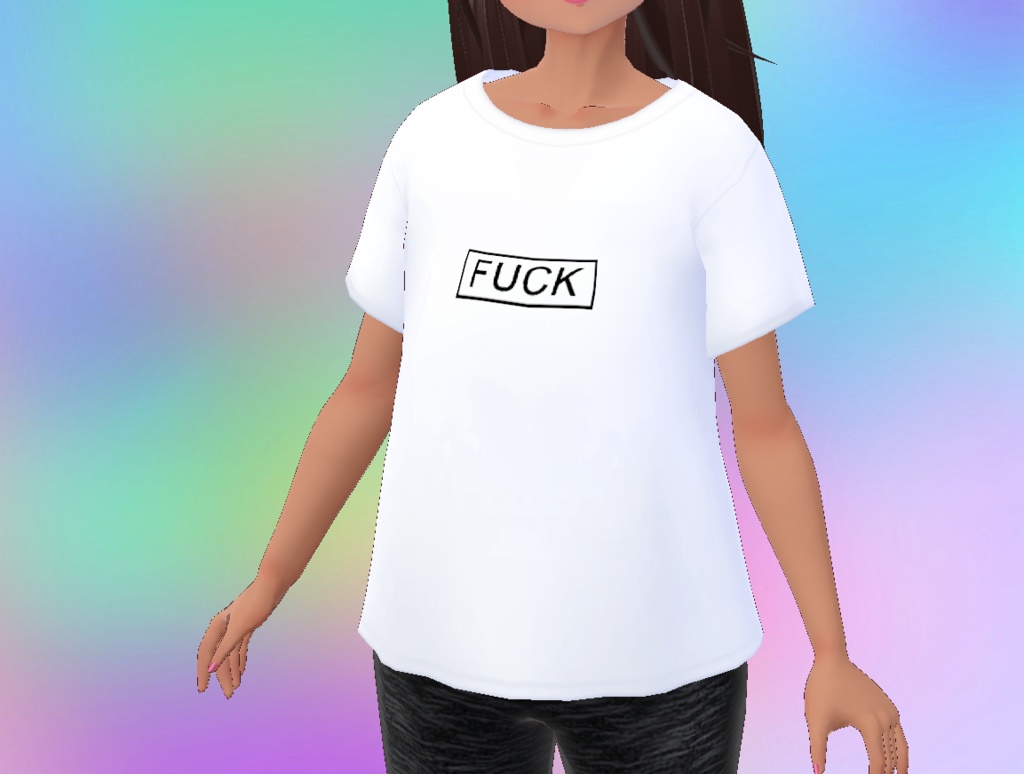 All White Wide Collar T-Shirt | Set of 8