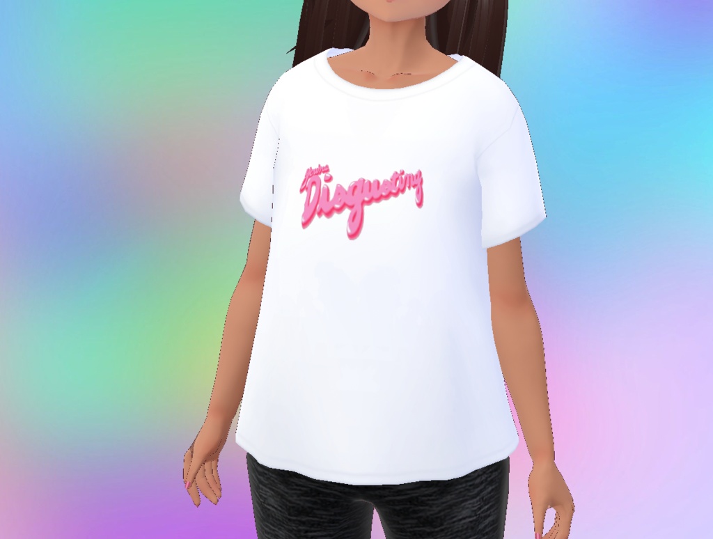 All White Wide Collar T-Shirt | Set of 8