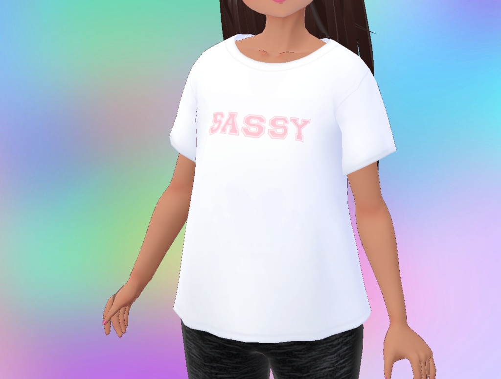 All White Wide Collar T-Shirt | Set of 8