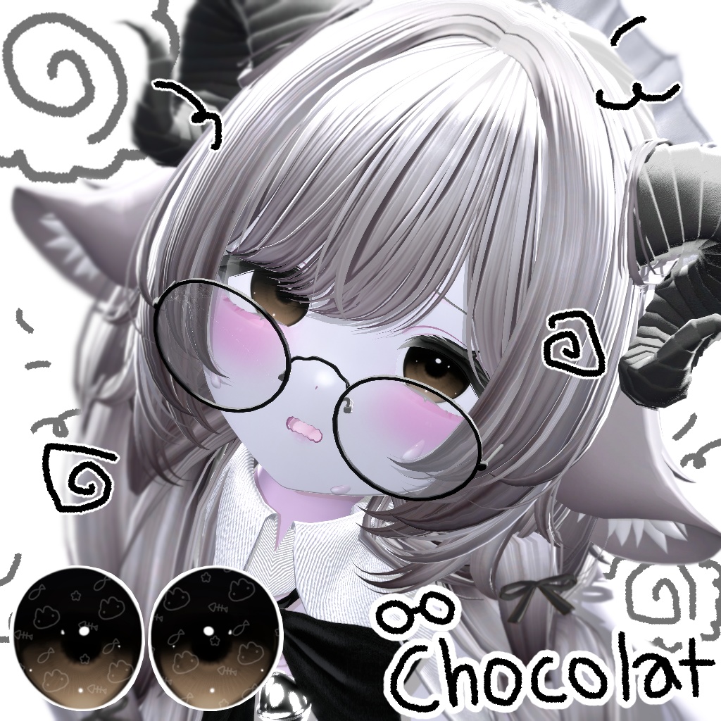 ᨳ[13 Avatars] ニャ_Eye texture01ഒ 缩略图 5