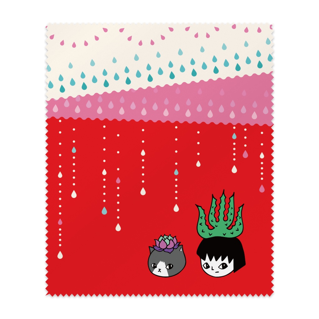 アロエのアッちゃんとエケネコ雨模様