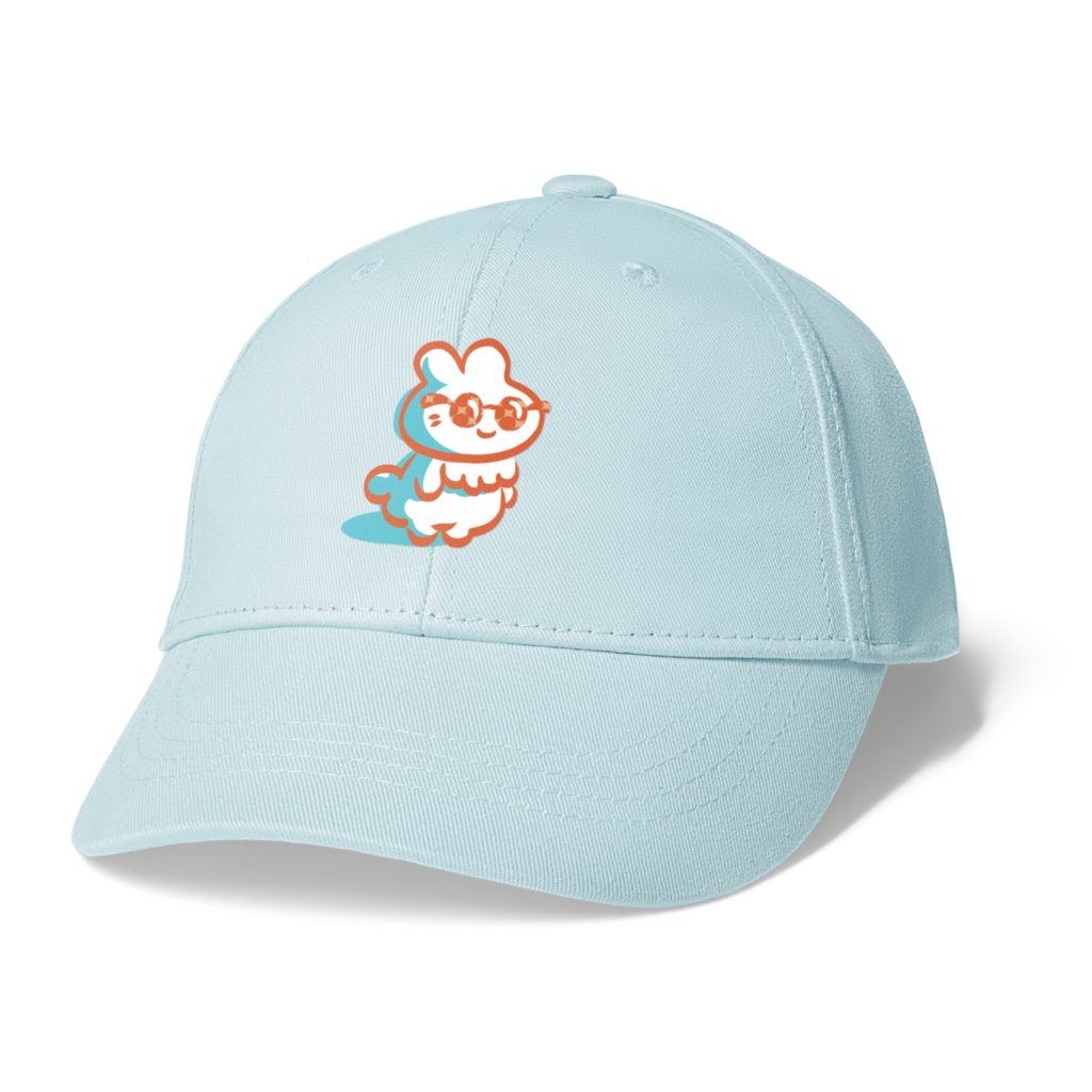 グラサンうさぎCAP(オレンジ)