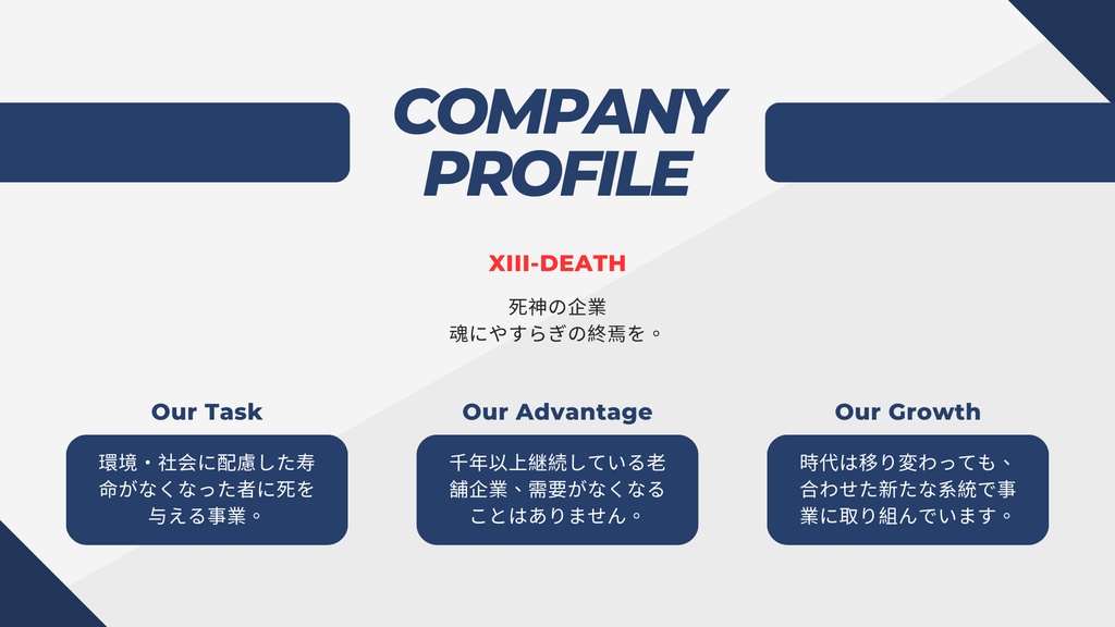 死神は舞台の上で踊る