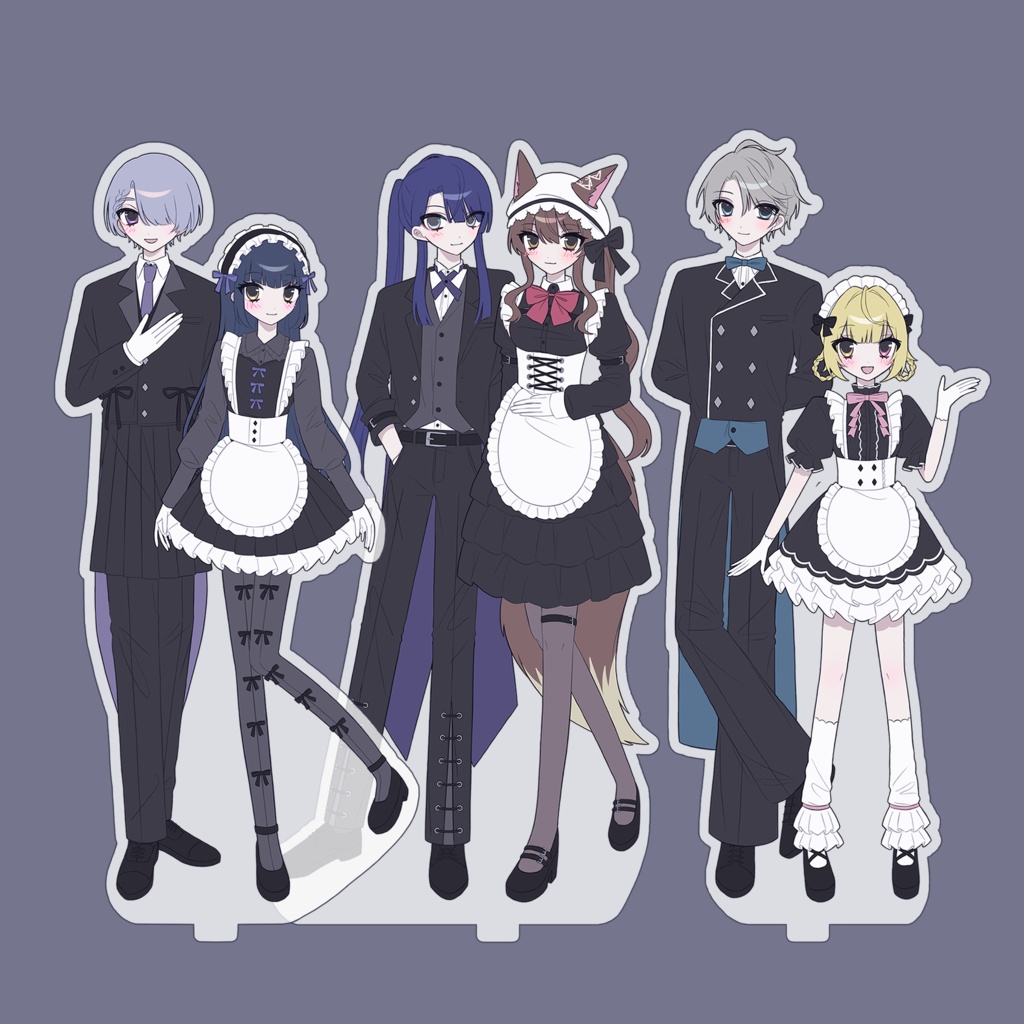 【非公式】おりひめばるつ ♡ 執事メイドアクリルスタンド