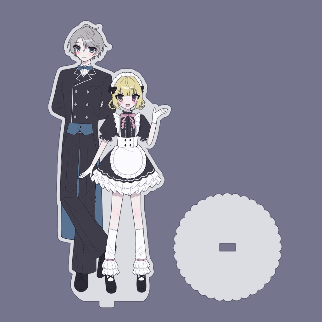 【非公式】おりひめばるつ ♡ 執事メイドアクリルスタンド