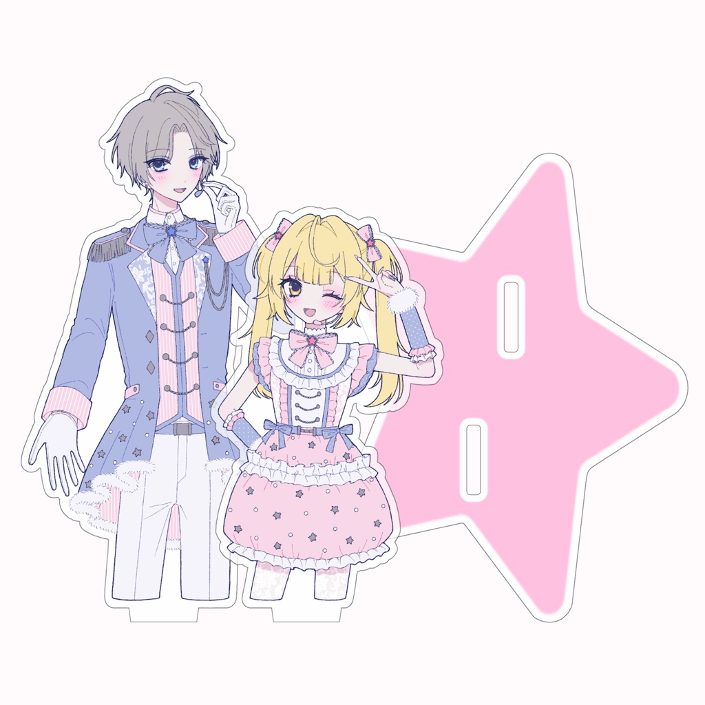 【非公式】おりひめばるつ ☆ アクリルジオラマ