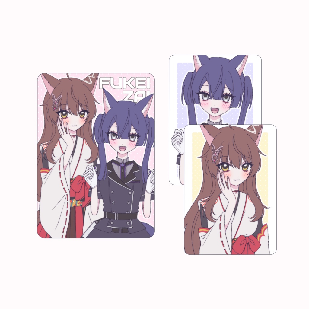 【非公式】おりひめばるつにょた ☆ カード2枚セット