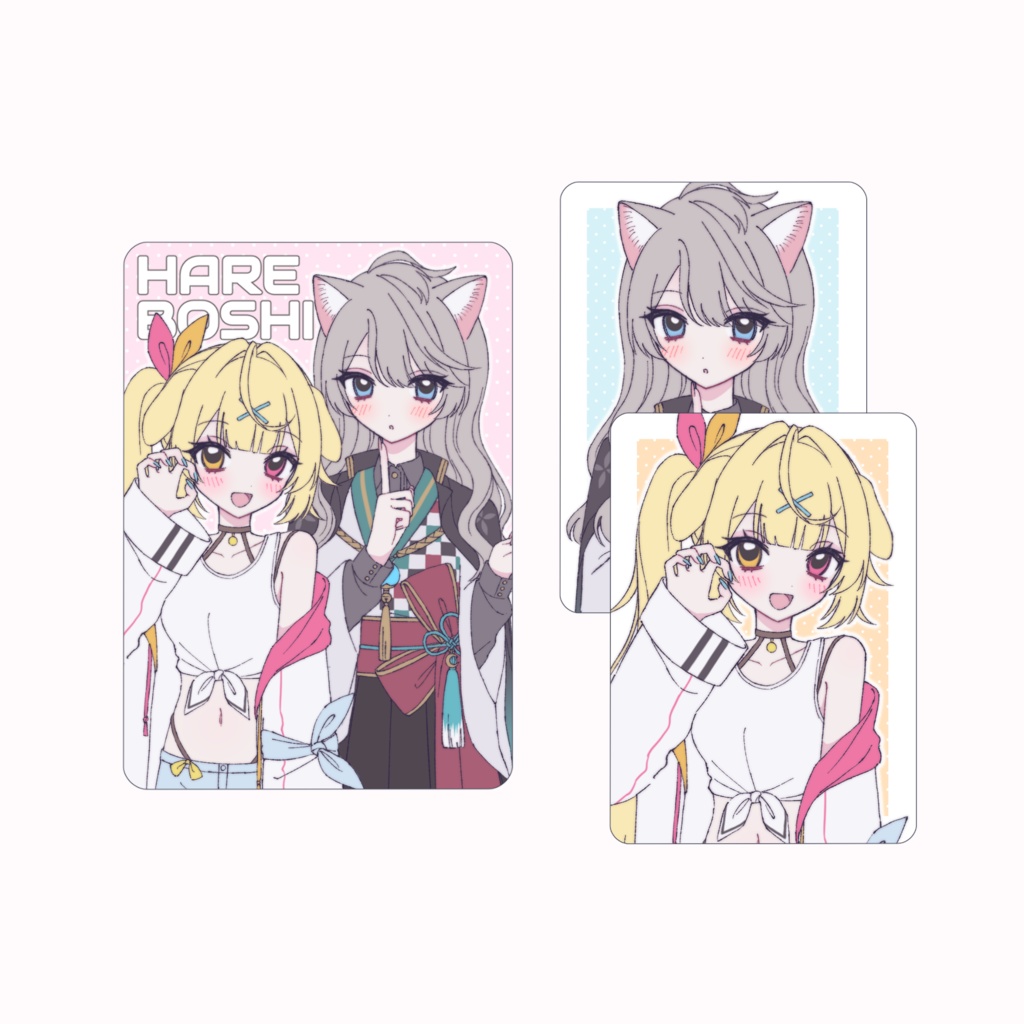 【非公式】おりひめばるつにょた ☆ カード2枚セット