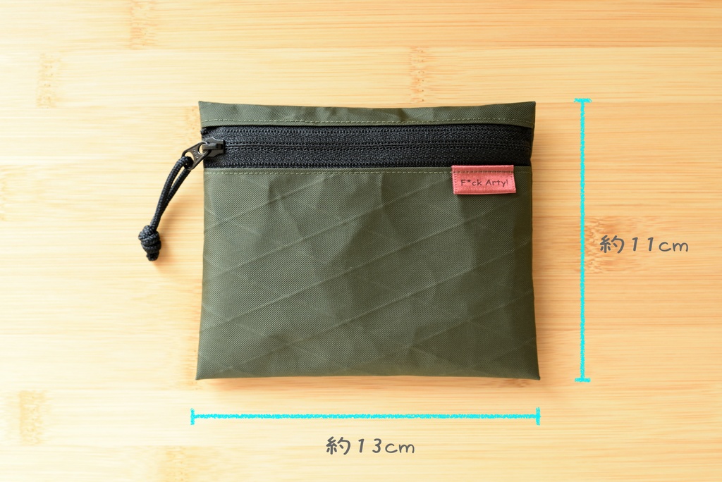 「F*ck Arty!」 ミニポーチ X-Pac ハンドメイド