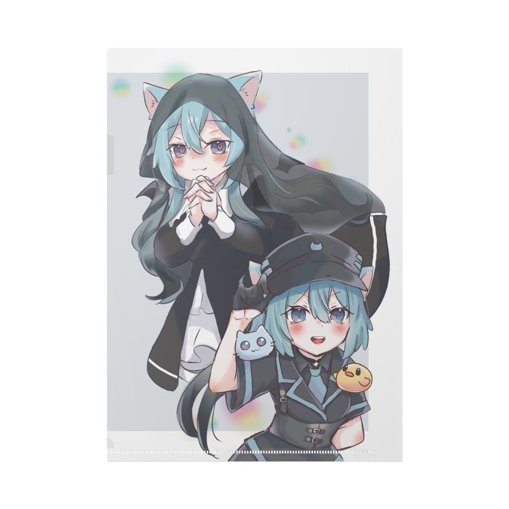 【2周年】涼森そらクリアファイル【記念グッズ】