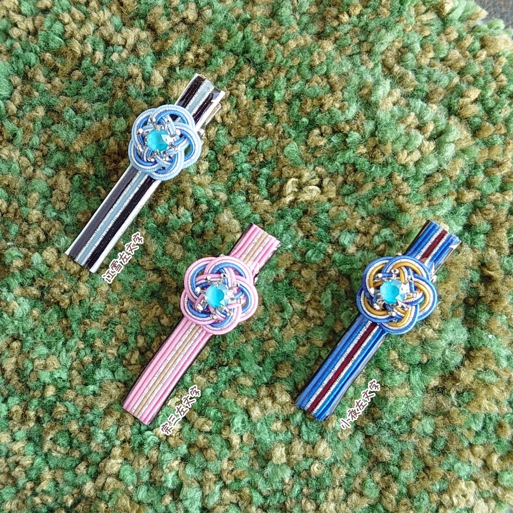 刀剣男士の水引ヘアクリップ【参】