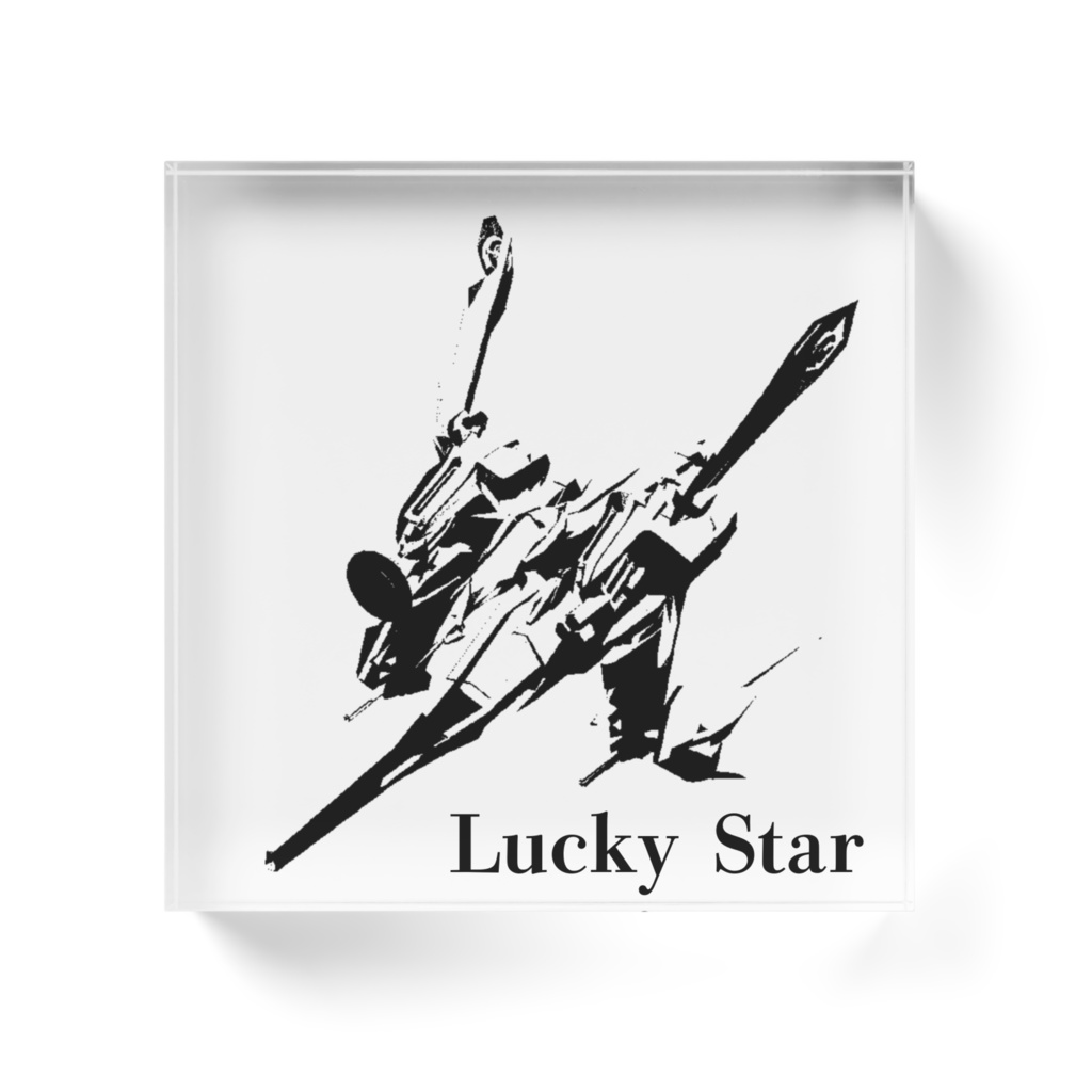 Lucky Starアクリルブロック