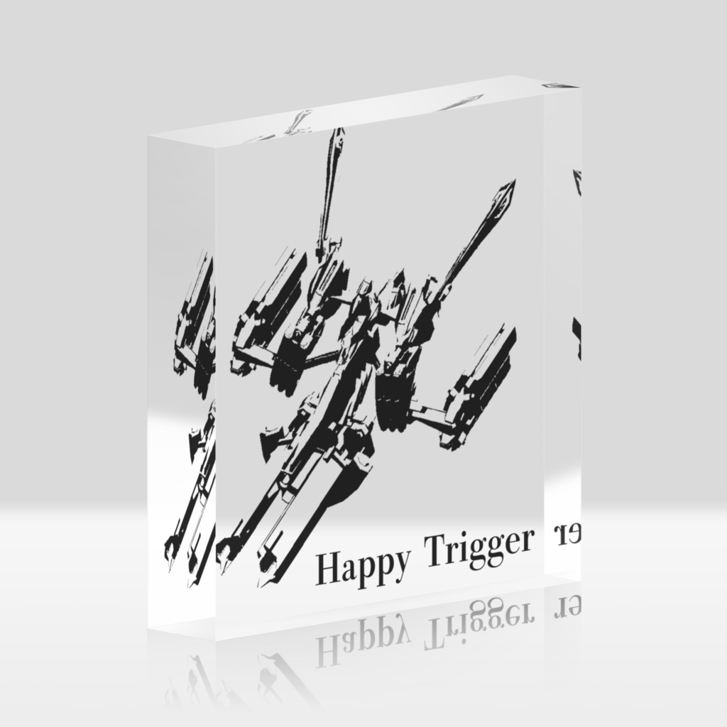 Happy Triggerアクリルブロック