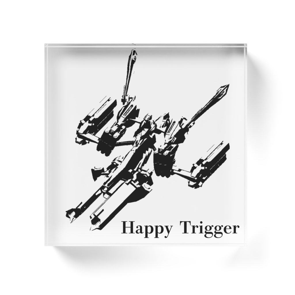 Happy Triggerアクリルブロック