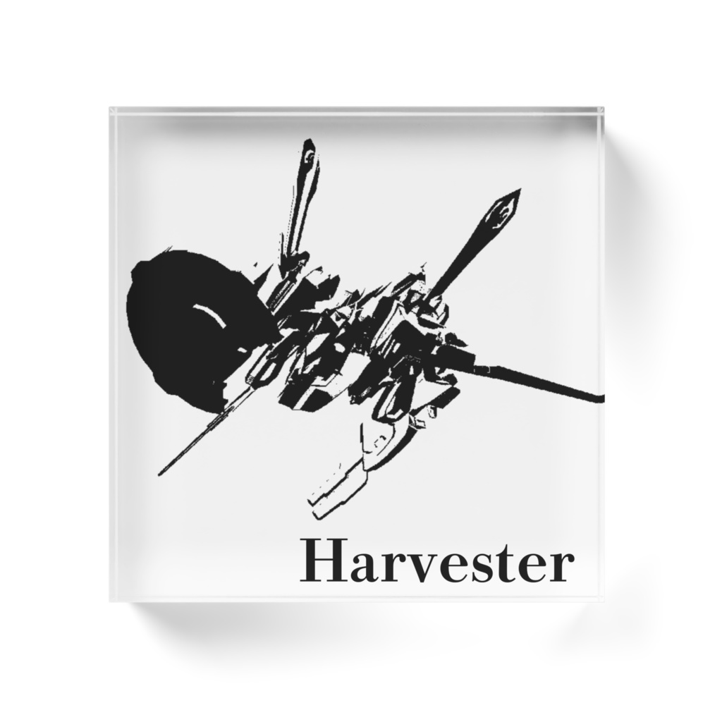 Harvesterアクリルブロック