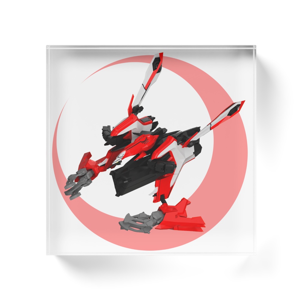 アクリルブロック 紋章機GA-002カンフーファイター