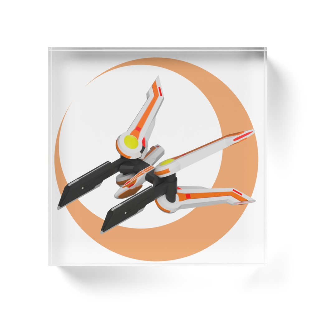 アクリルブロック 紋章機RA-001 クロスキャリバー