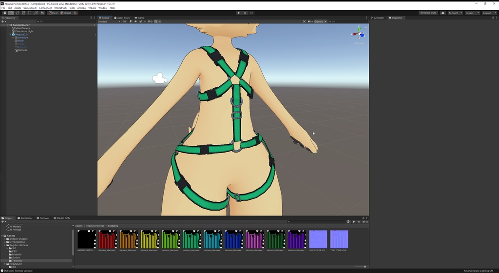 VRChat 「Mayu」 と「レグルス2.0」と「ケプラー2.0」ハーネス | Mayu / VRChat Regulus / Kepler 2.0 Harness