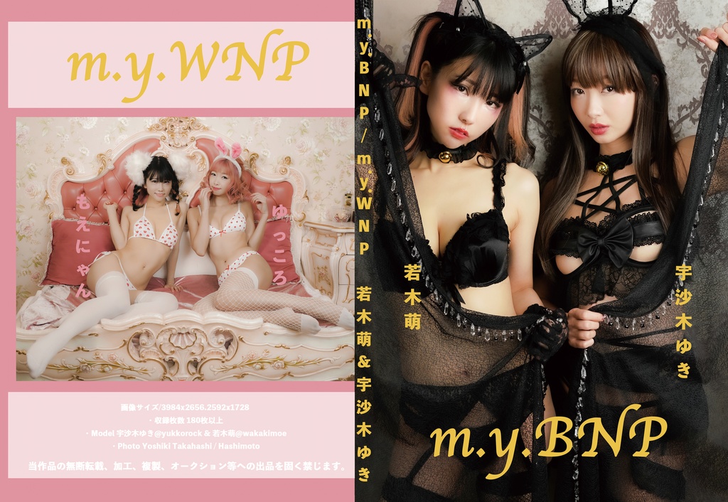 「m.y.WNP&BNP」ROM写真集