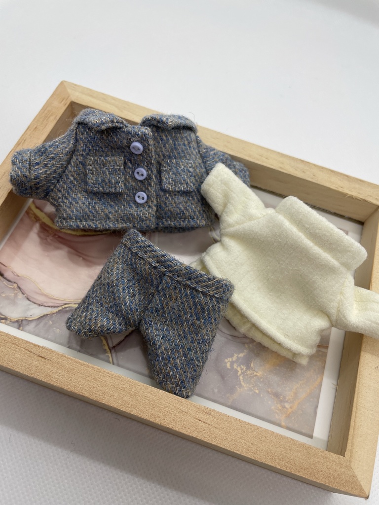 シャツジャケットセットアップ