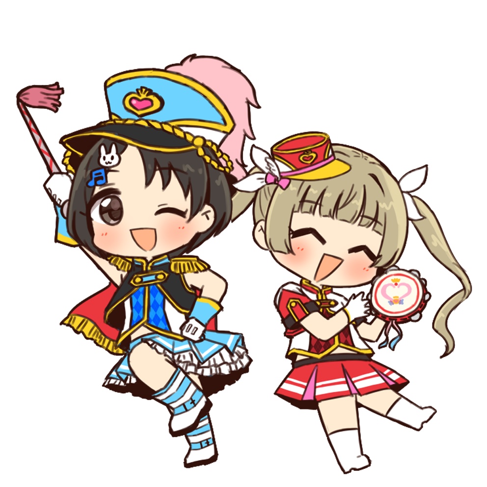 千佳＆千枝アクスタ