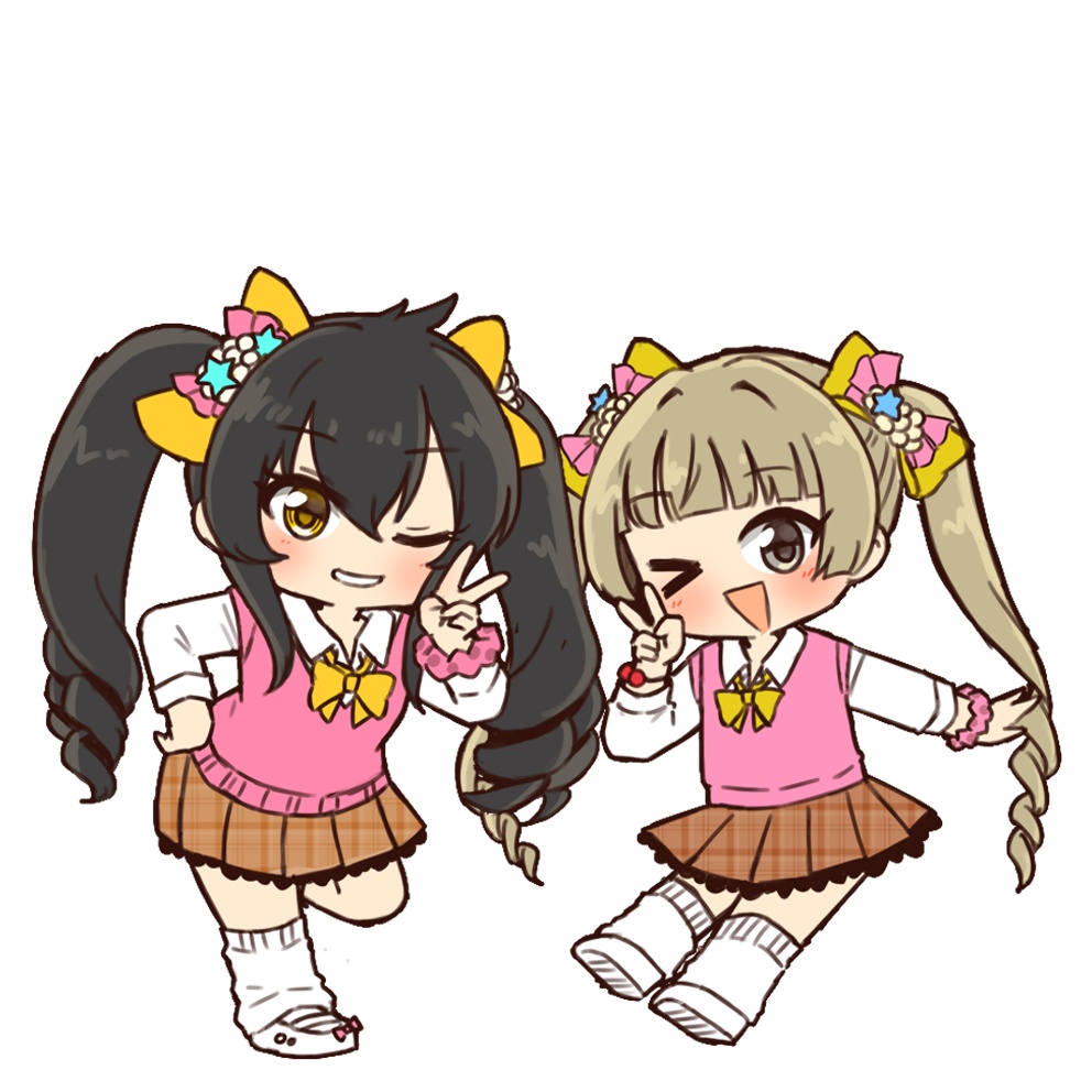 千佳&梨沙アクスタ