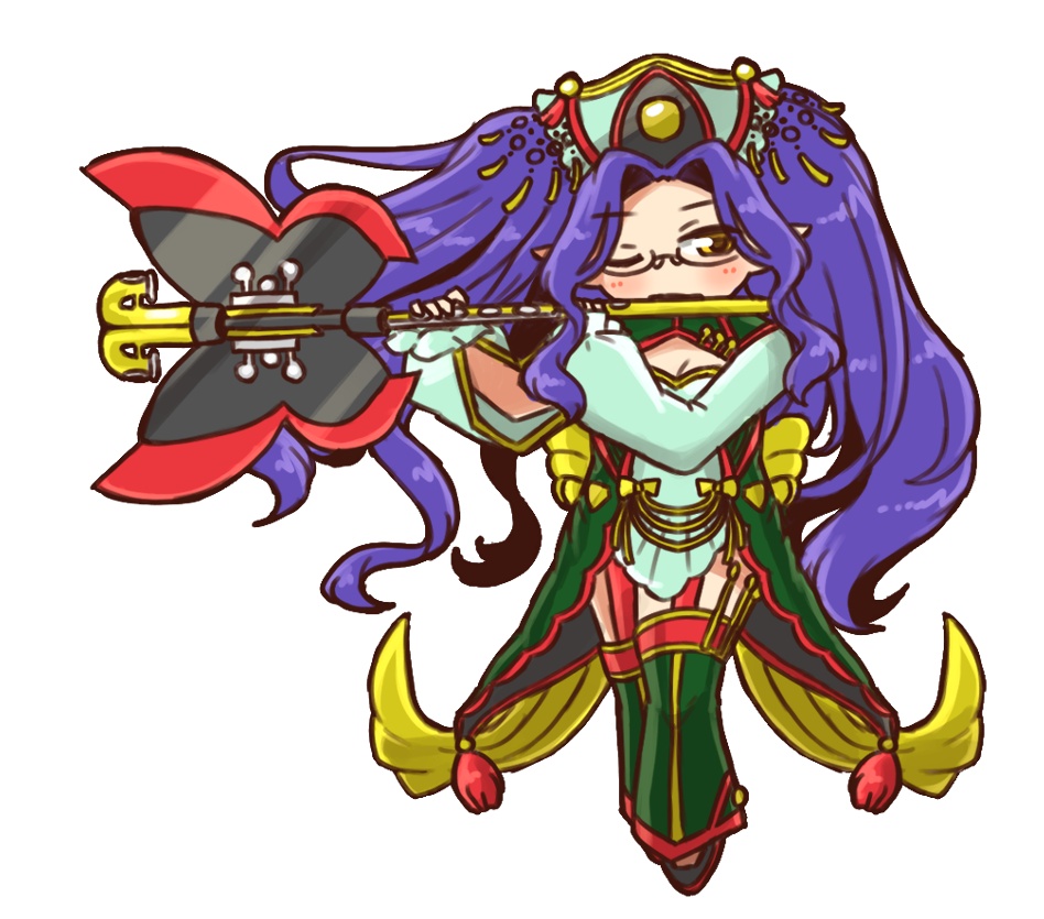 ゆかり×フルートマホークアクスタ