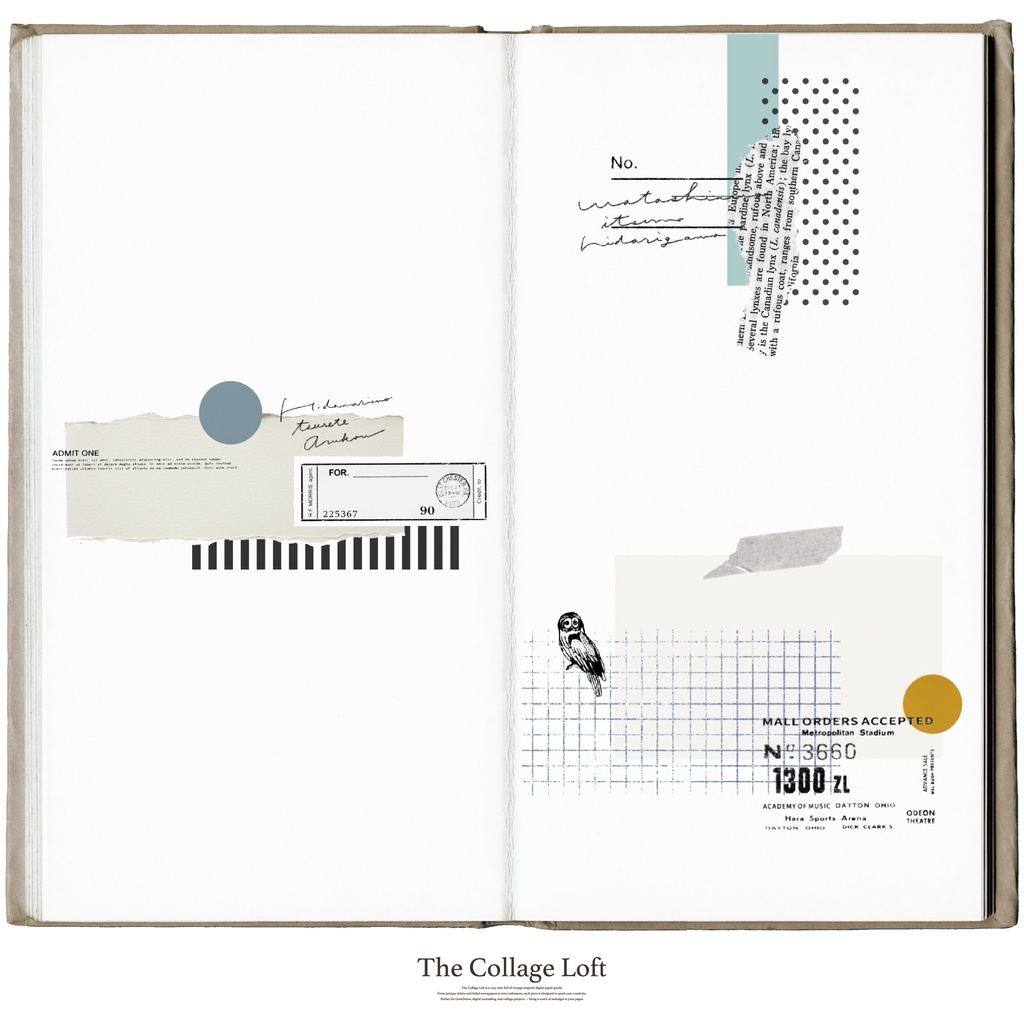 The Collage Loft Originals 02 - Pattern Papers