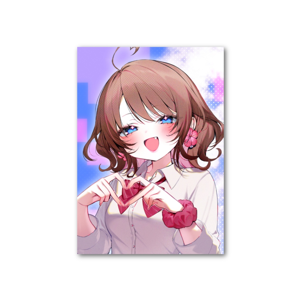 【Vtuber化１周年記念】フォト風カード