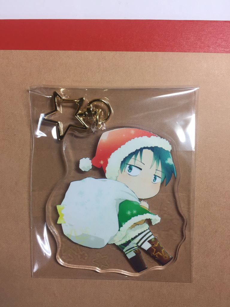【アクリルキーホルダー】クリスマスほしへちょ