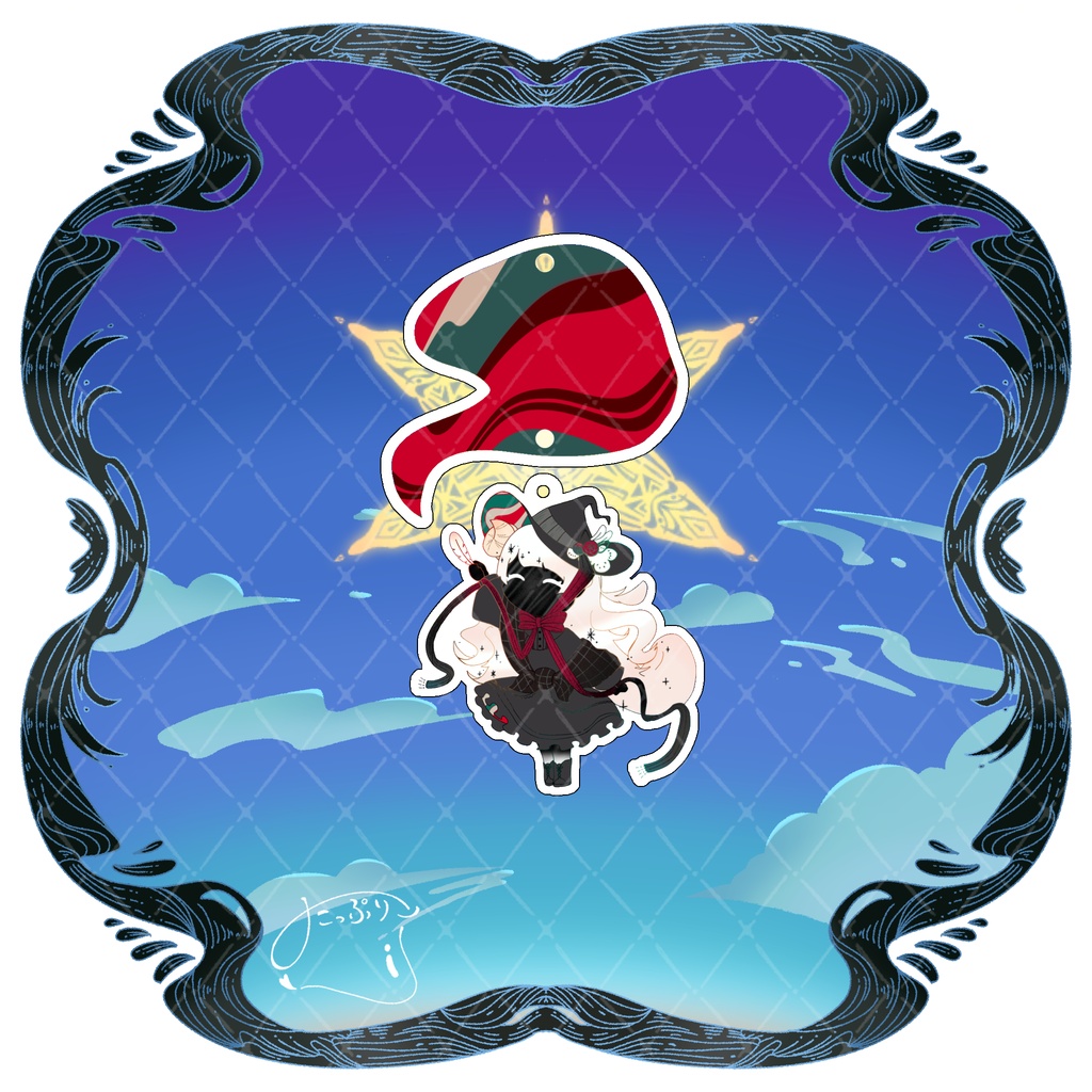 2連アクリルキーホルダー
