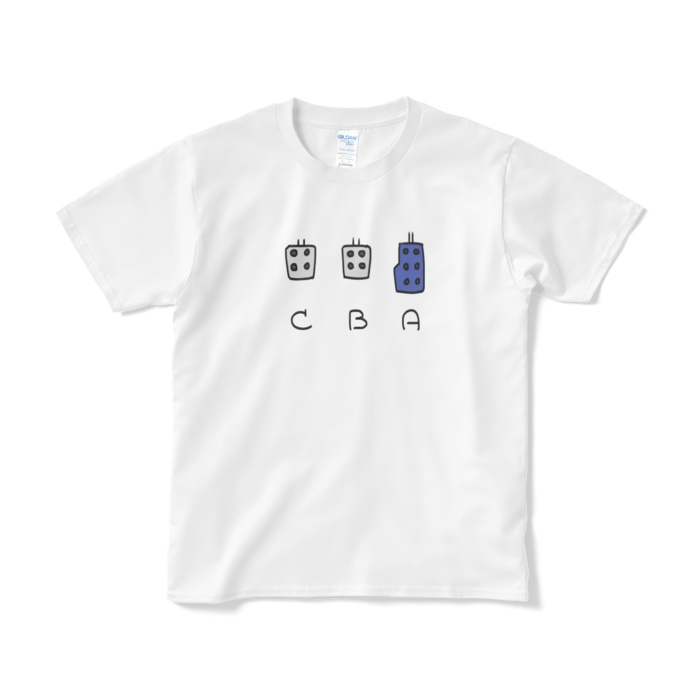 スリーペダラーズ Tシャツ(滑り止めつき)