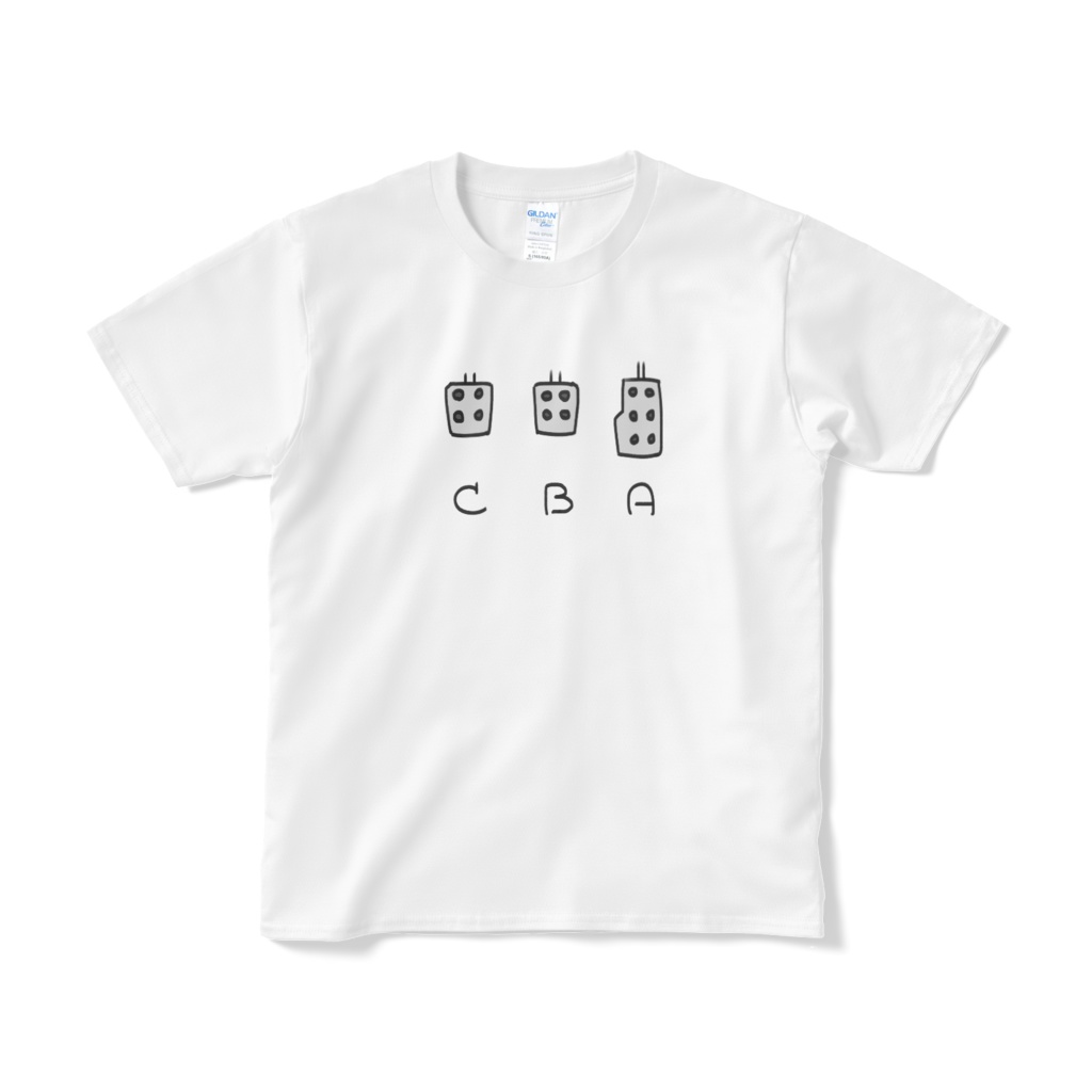 スリーペダラーズ Tシャツ(滑り止めつき)