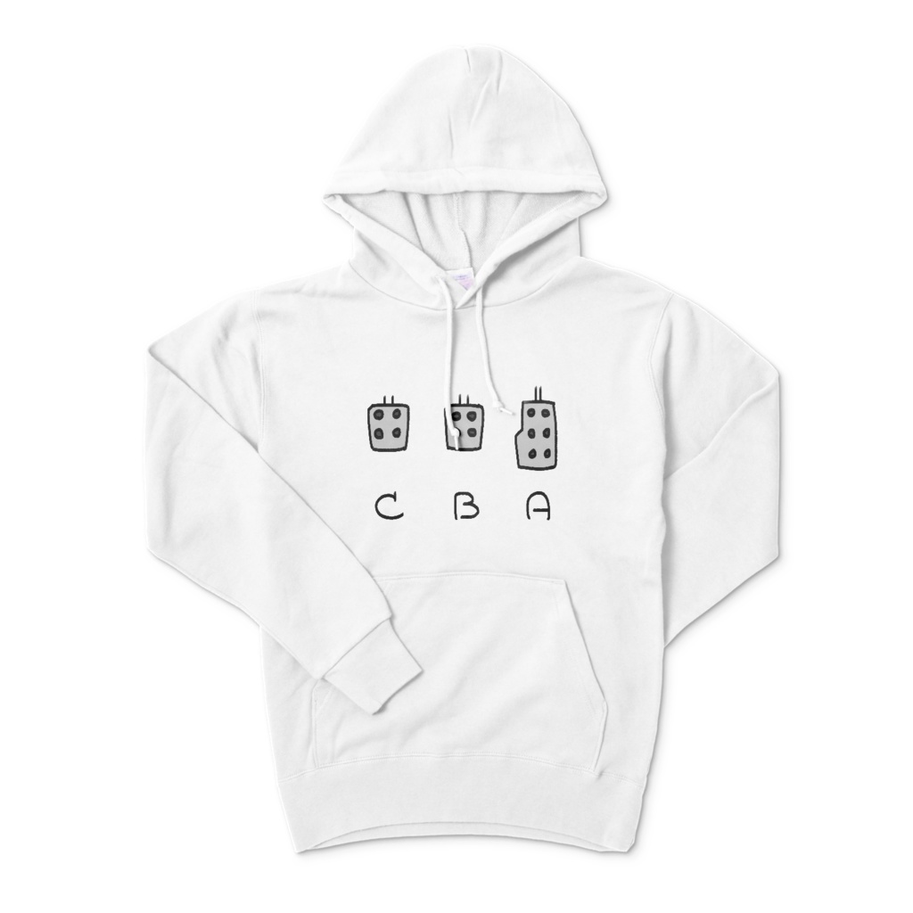 スリーペダラーズ パーカー(滑り止めつき)