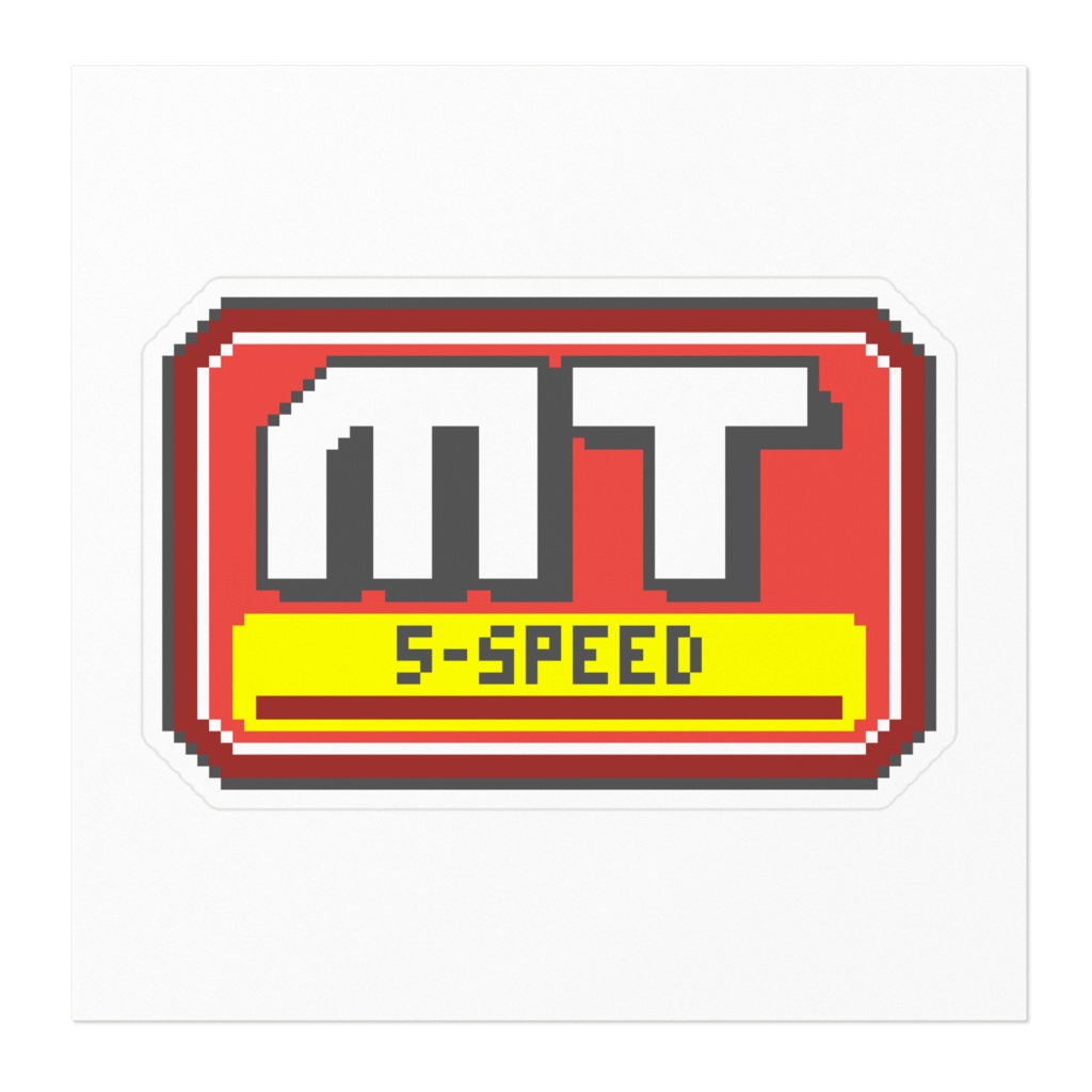 マニュアルモード ステッカー