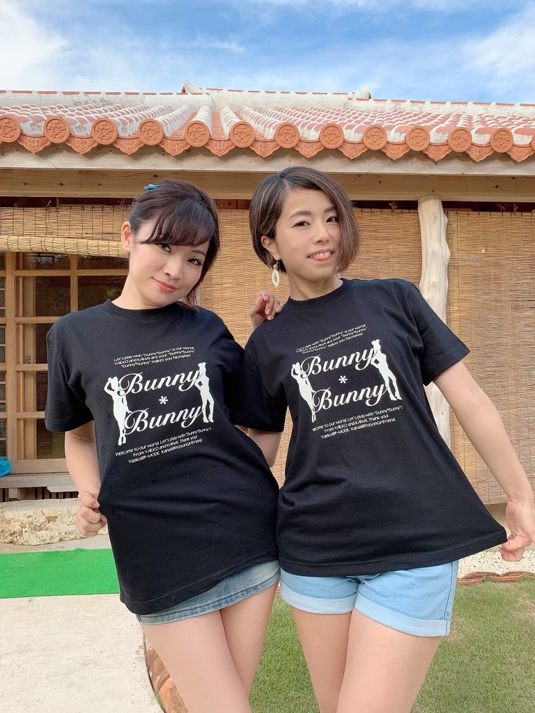 2025ver. Bunny*Bunny Tシャツ with 夏弥 ミントグリーン(T-shirt Mint-green)