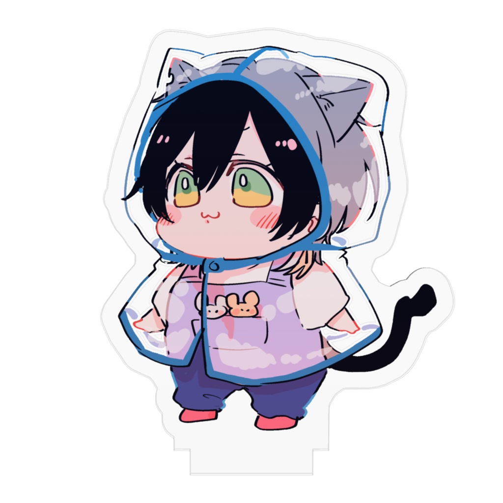 ミニ空くん(レインコート)アクスタ