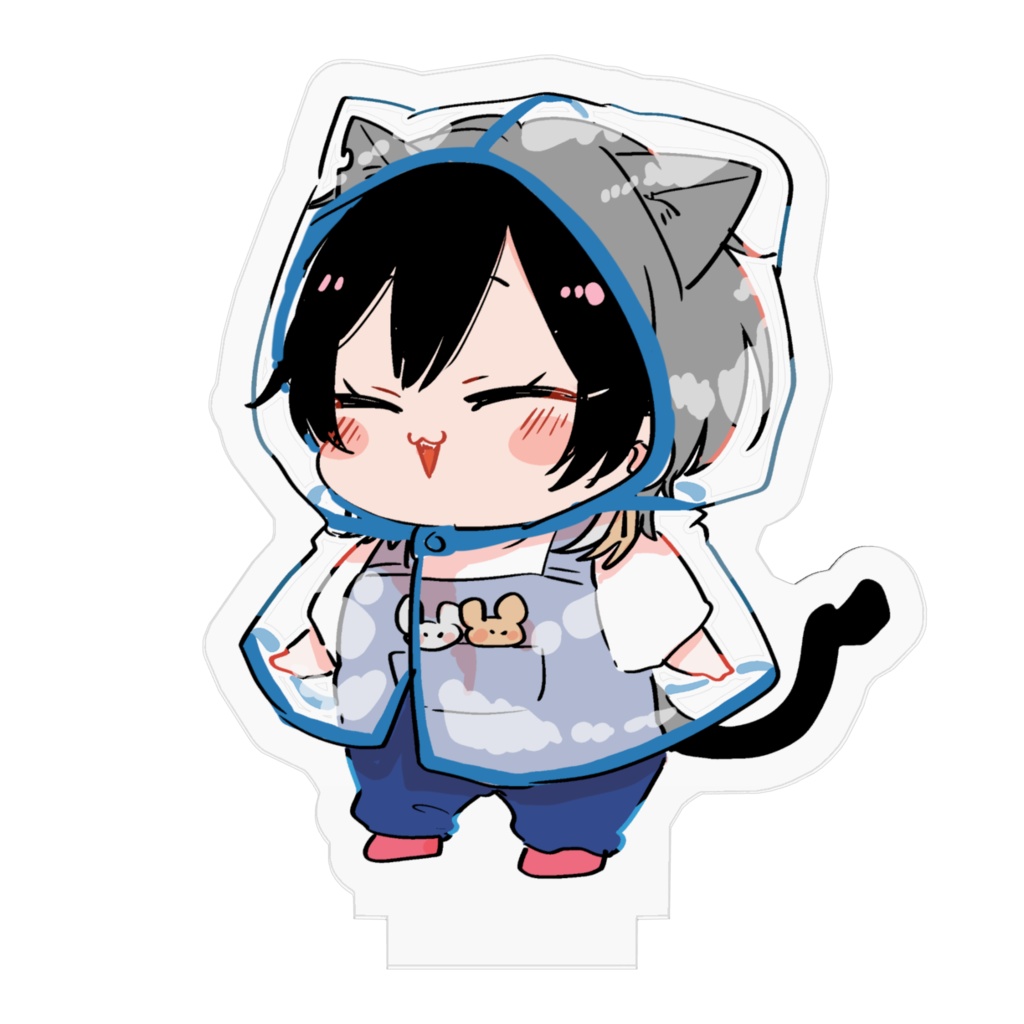 ミニ空くん(レインコート/笑顔)アクスタ